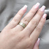 Stainless Steel Mens Ring, Scorpion and Dragon-Fly Design, Polished, Golden Finish, 01.63.0711.10