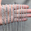 Sterling Silver Basic Necklace, Mariner Design, Polished, Silver Finish, 04.420.0022.18