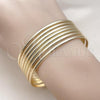 Oro Laminado Semanario Bangle, Gold Filled Style Polished, Golden Finish, 07.63.0206.06