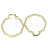 Oro Laminado Medium Hoop, Gold Filled Style Polished, Golden Finish, 02.170.0323.30
