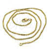 Oro Laminado Basic Necklace, Gold Filled Style Polished, Golden Finish, 04.213.0056.18