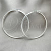 Sterling Silver Large Hoop, Polished, Silver Finish, 02.389.0183.50