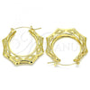 Oro Laminado Medium Hoop, Gold Filled Style Polished, Golden Finish, 02.170.0270.40