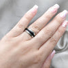Stainless Steel Mens Ring, Polished, Steel Finish, 01.63.0743.08