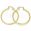 Oro Laminado Medium Hoop, Gold Filled Style Polished, Golden Finish, 5.134.010.30