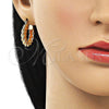 Oro Laminado Small Hoop, Gold Filled Style Polished, Golden Finish, 02.163.0278.24