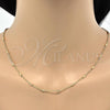 Oro Laminado Basic Necklace, Gold Filled Style Polished, Golden Finish, 04.318.0004.18
