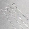Sterling Silver Basic Necklace, Polished, Silver Finish, 04.420.0039.16