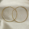 Oro Laminado Small Hoop, Gold Filled Style Polished, Golden Finish, 02.58.0081.50
