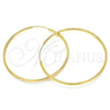 Oro Laminado Medium Hoop, Gold Filled Style Polished, Golden Finish, 02.32.0553.40