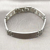 Stainless Steel Solid Bracelet, Polished, Steel Finish, 03.114.0236.08