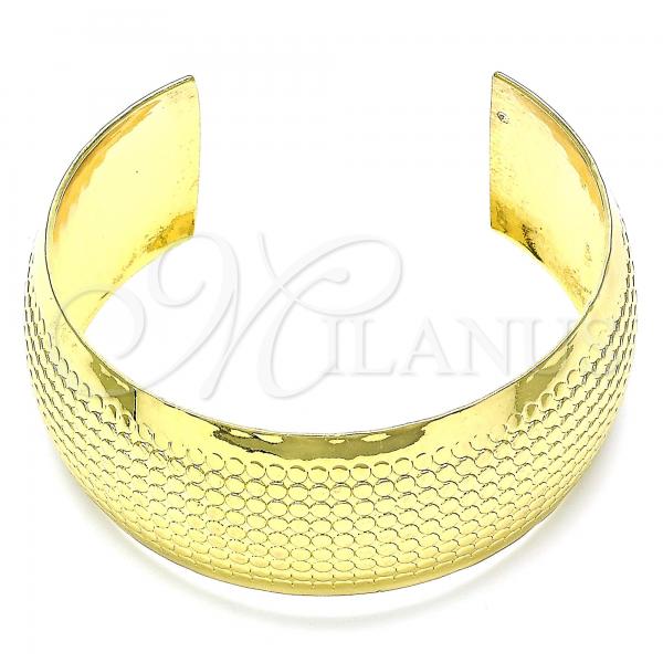 Oro Laminado Individual Bangle, Gold Filled Style Polished, Golden Finish, 07.101.0027