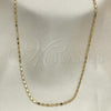 Oro Laminado Basic Necklace, Gold Filled Style Polished, Golden Finish, 04.213.0071.22