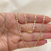 Oro Laminado Basic Necklace, Gold Filled Style Polished, Golden Finish, 04.213.0071.20