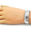 Rhodium Plated Individual Bangle, Polished, Rhodium Finish, 07.432.0001.1