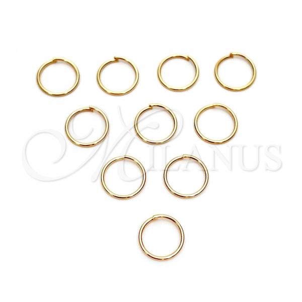 Oro Laminado Bead, Gold Filled Style, 5.234.005