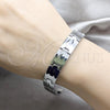 Stainless Steel Solid Bracelet, Polished, Steel Finish, 03.63.22926.09