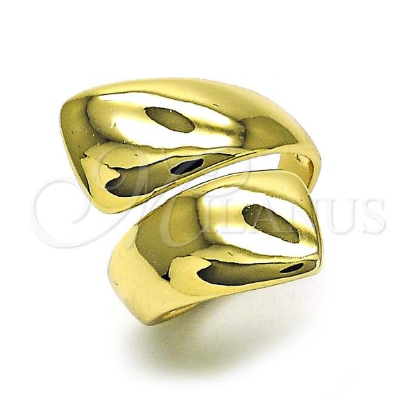 Oro Laminado Elegant Ring, Gold Filled Style Polished, Golden Finish, 01.60.0016