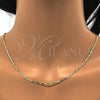 Oro Laminado Basic Necklace, Gold Filled Style Polished, Golden Finish, 04.213.0050.24