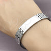 Stainless Steel Solid Bracelet, Polished, Steel Finish, 03.114.0218.3.09