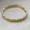Stainless Steel Fancy Bracelet, Heart Design, Polished, Golden Finish, 03.63.22126.08
