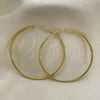 Oro Laminado Medium Hoop, Gold Filled Style Polished, Golden Finish, 02.32.0552.50