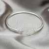 Sterling Silver Individual Bangle, Polished, Silver Finish, 07.409.0021