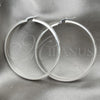 Sterling Silver Large Hoop, Polished, Silver Finish, 02.389.0104.50