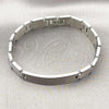 Stainless Steel Solid Bracelet, Polished, Steel Finish, 03.114.0247.2.08