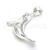 Sterling Silver Fancy Pendant, Polished,, 05.398.0064