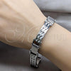 Stainless Steel Solid Bracelet, Polished, Steel Finish, 03.63.22931.09