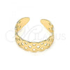 Oro Laminado Toe Ring, Gold Filled Style Polished, Golden Finish, 01.376.0001 (One size fits all)