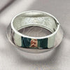 Rhodium Plated Individual Bangle, Polished, Rhodium Finish, 07.215.0016.1.05