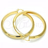 Oro Laminado Large Hoop, Gold Filled Style Polished, Golden Finish, 02.261.0050.60