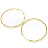 Oro Laminado Medium Hoop, Gold Filled Style Polished, Golden Finish, 02.32.0553.40