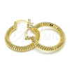 Oro Laminado Small Hoop, Gold Filled Style Polished, Golden Finish, 5.158.033.25