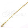 Oro Laminado Basic Necklace, Gold Filled Style Polished, Golden Finish, 04.213.0081.18