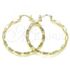Oro Laminado Medium Hoop, Gold Filled Style Polished, Golden Finish, 02.170.0339.40