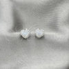 Sterling Silver Stud Earring, with Ivory Pearl, Polished, Silver Finish, 02.399.0052