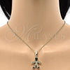 Oro Laminado Fancy Pendant, Gold Filled Style Diamond Cutting Finish, Golden Finish, 5.183.023