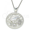 Sterling Silver Fancy Pendant, Turtle Design, Polished,, 05.398.0005