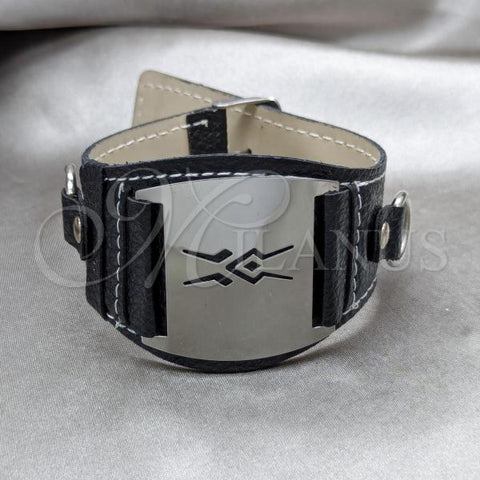 Stainless Steel Solid Bracelet, Polished, Steel Finish, 03.63.22147.09