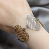 Stainless Steel Solid Bracelet, Polished, Tricolor, 03.63.22980.08
