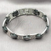 Stainless Steel Solid Bracelet, Polished, Steel Finish, 03.114.0400.08