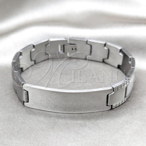 Stainless Steel Solid Bracelet, Polished, Steel Finish, 03.63.22927.08