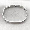 Stainless Steel Solid Bracelet, Polished, Steel Finish, 03.114.0413.08