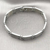 Stainless Steel Solid Bracelet, Polished, Steel Finish, 03.114.0265.1.08