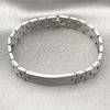 Stainless Steel Solid Bracelet, Polished, Steel Finish, 03.114.0343.1.09