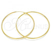 Oro Laminado Medium Hoop, Gold Filled Style Polished, Golden Finish, 02.32.0552.50