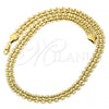 Oro Laminado Basic Necklace, Gold Filled Style Polished, Golden Finish, 5.221.002.1.20